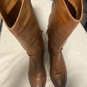 Arturo Chiang Boots Women size 8.5 Brown
